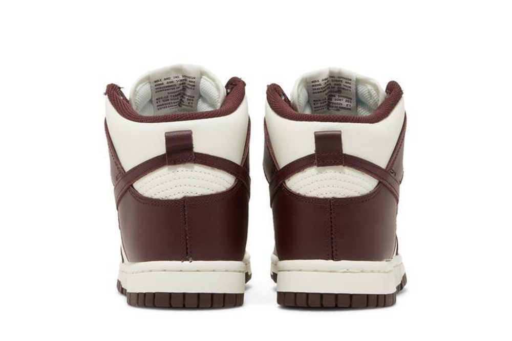 Кроссовки Nike Dunk Burgundy Crush (Женская размерная сетка)