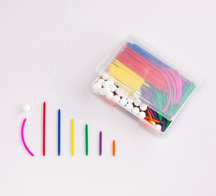 Конструктор геометрический 3D. Набор расширенный