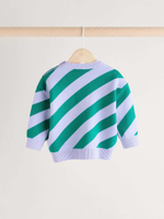 Свитер и легинсы в комплекте для малышей Next E16-833, Зеленый, Серый, Темно-серый