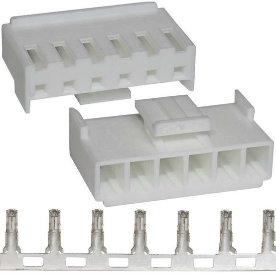 Разъём PHU2-06 3,96мм / VHR-6N / NS39-G6 / VH-06F / I-DS1073-SCW006 / KLS1-3.96A-06-H / 1-1123722-6