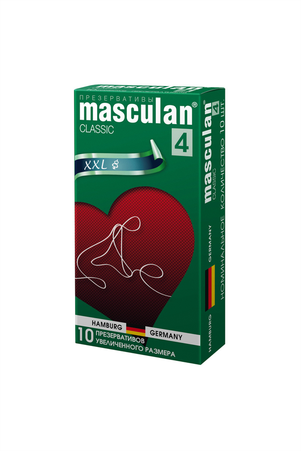 Презервативы Masculan 4 Classic Увеличенного размера, 10шт