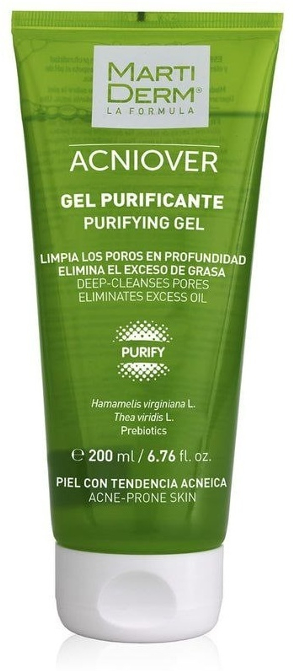 MartiDerm Acniover Puryfying Gel Акниовер очищающий гель мусс 200 мл