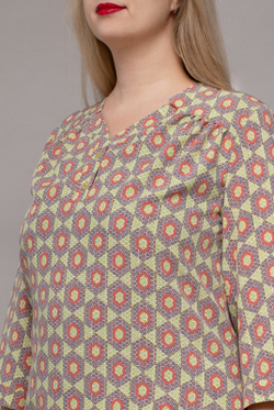 Блузка 1582А, Мозаика #176Моза091582А