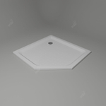 Душевой поддон трапеция RGW LUX/TN-TR 1000x1000