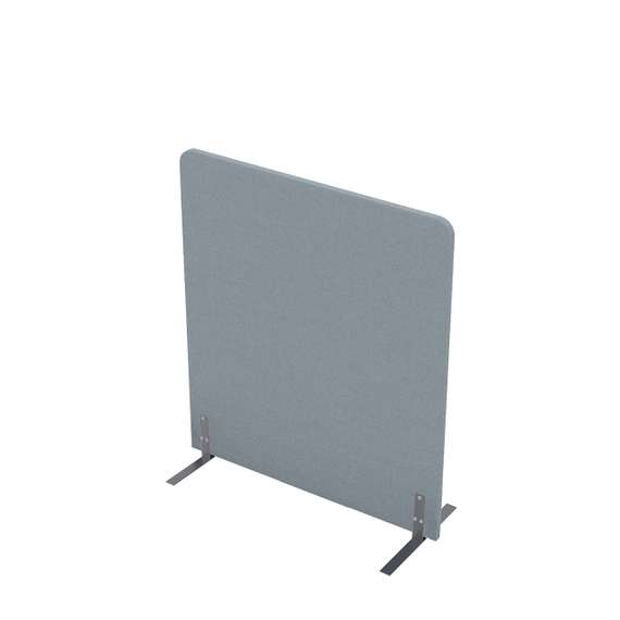 011.МПО.1012 Акустическая мобильная перегородка на стационарных опорах (1000*450*1200)