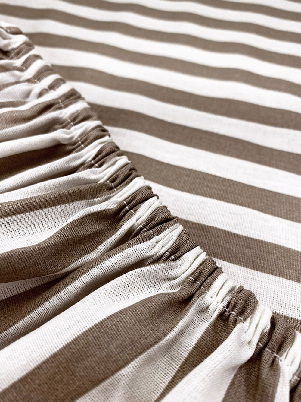 Простынь на резинке поплин Сказка "Анна (компаньон)" 160x200 см