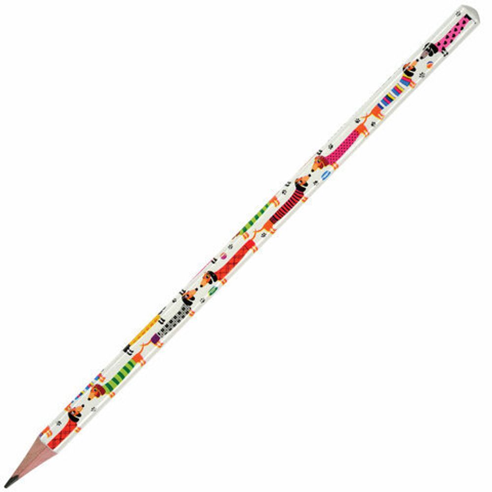 Карандаш чернографитный BRUNO VISCONTI "HappyGraphix", 1 шт., "Таксы", HB, 21-0030/08