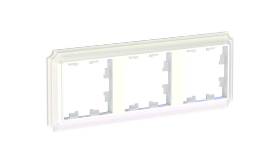 Рамка 3-м AtlasDesign Antique универс. жемчуж. SE ATN100403