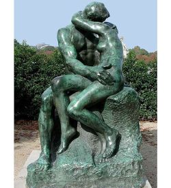 pr-RO12 Статуэтка «Поцелуй» Огюст Роден (Museum.Parastone)