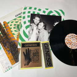 Винтажная виниловая пластинка LP Genesis Invisible Touch (Japan 1986) (Obi, Стикеры)