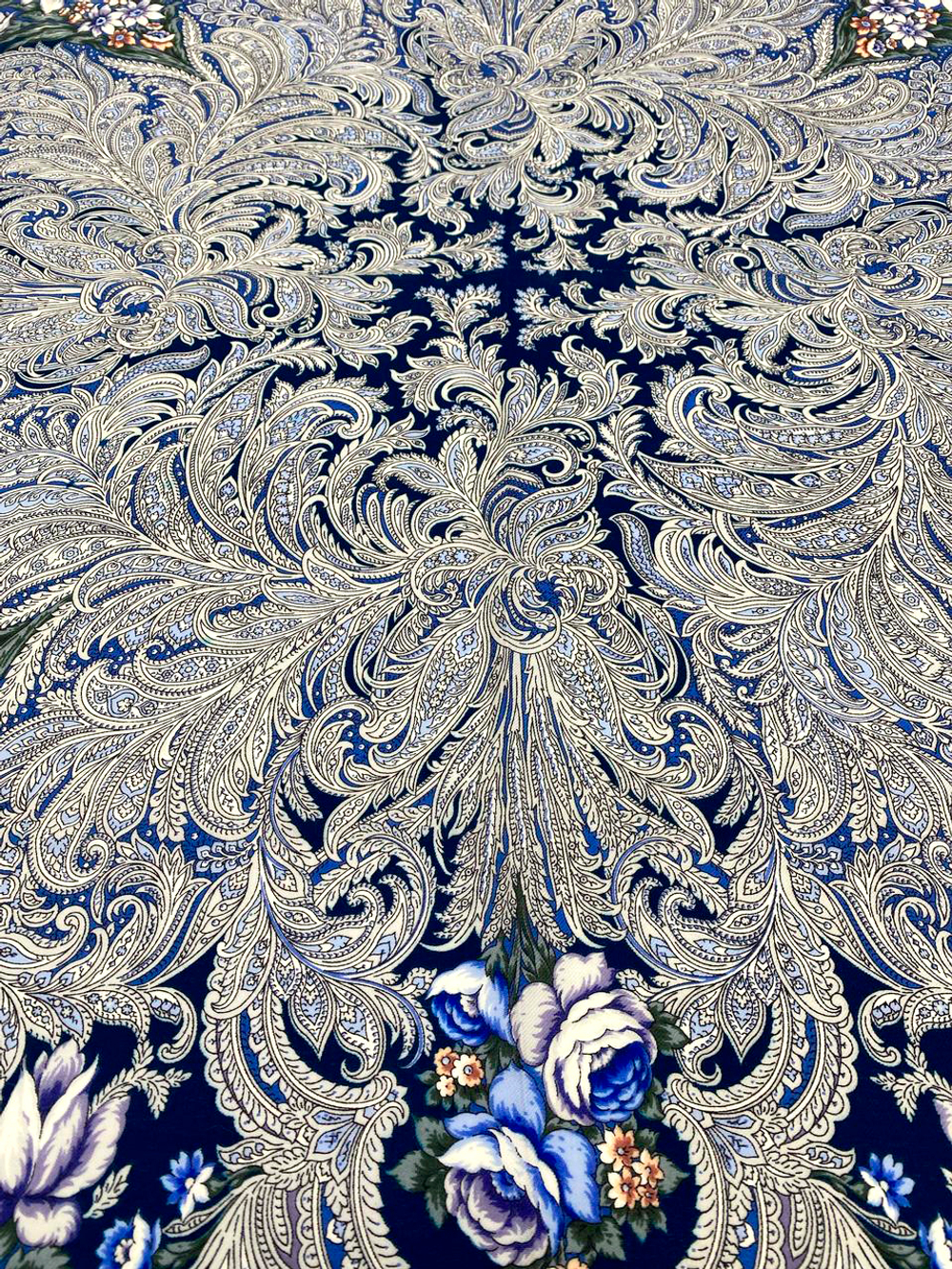 Павловопосадский платок Чародейка зима 1749-14