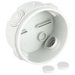 Распаячная коробка ЭРА KOR-85-40-4gv-MP серая 85х40мм с гермовводами 4 входа прямой монтаж IP55