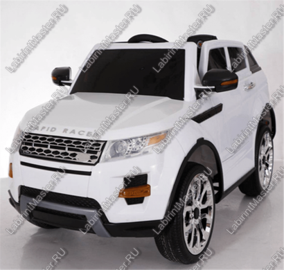 Детский электромобиль "Rapid Racer" белый