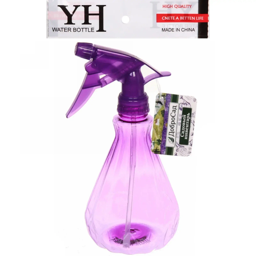 Пульверизатор «Витраж-Горизонт» 500мл, цвет фиолетовый ДоброСад