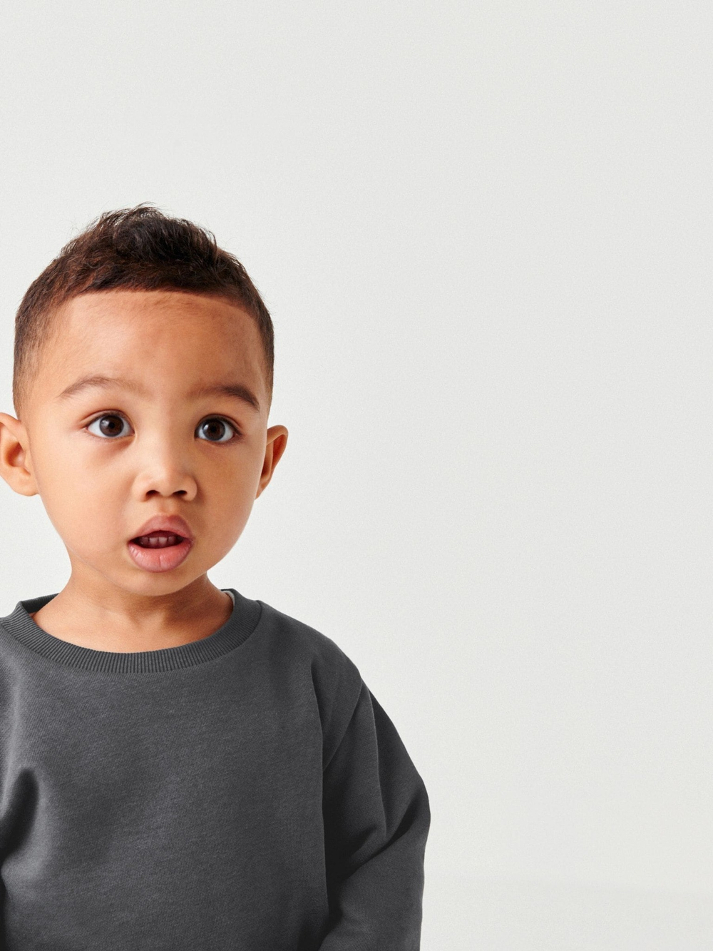 Лонгслив и джоггеры в комплекте для мальчика Next N35-042, Темно-серый