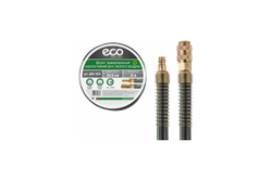 Шланг маслостойкий армированный с быстросъемами 10х16 мм, 10 м ECO AHR-1010