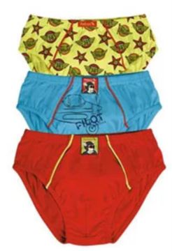 Трусы (3шт) для мальчиков PELICAN BUL 276