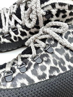 Кеды зимние "LEO B&W"