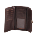 Комплект женский кошелек и ключница Barez Leather натуральная кожа Иран DS22nw 391