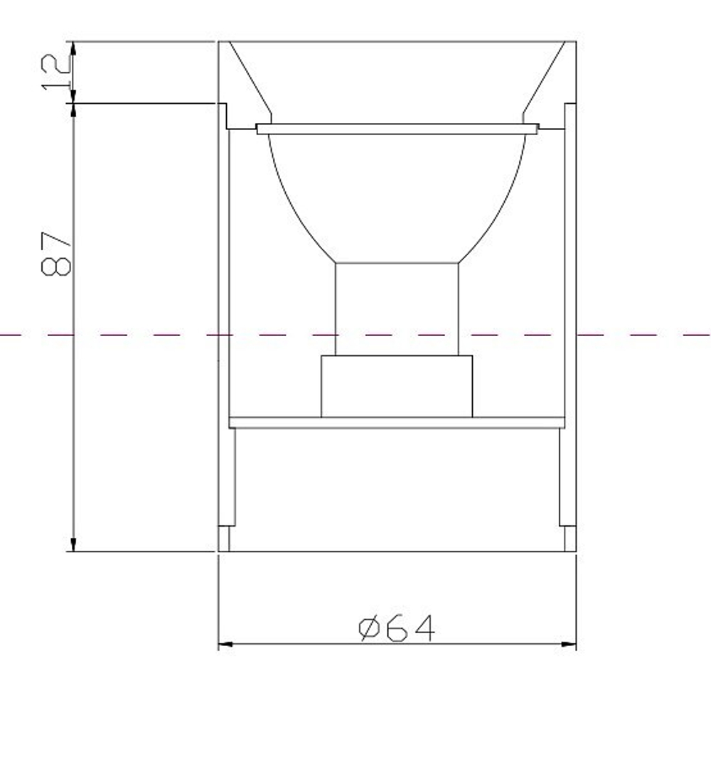 Накладной светильник Maytoni Technical C008CW-01B