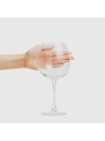 Бокал для вина с гравировкой "50 оттенков красного" 780 мл