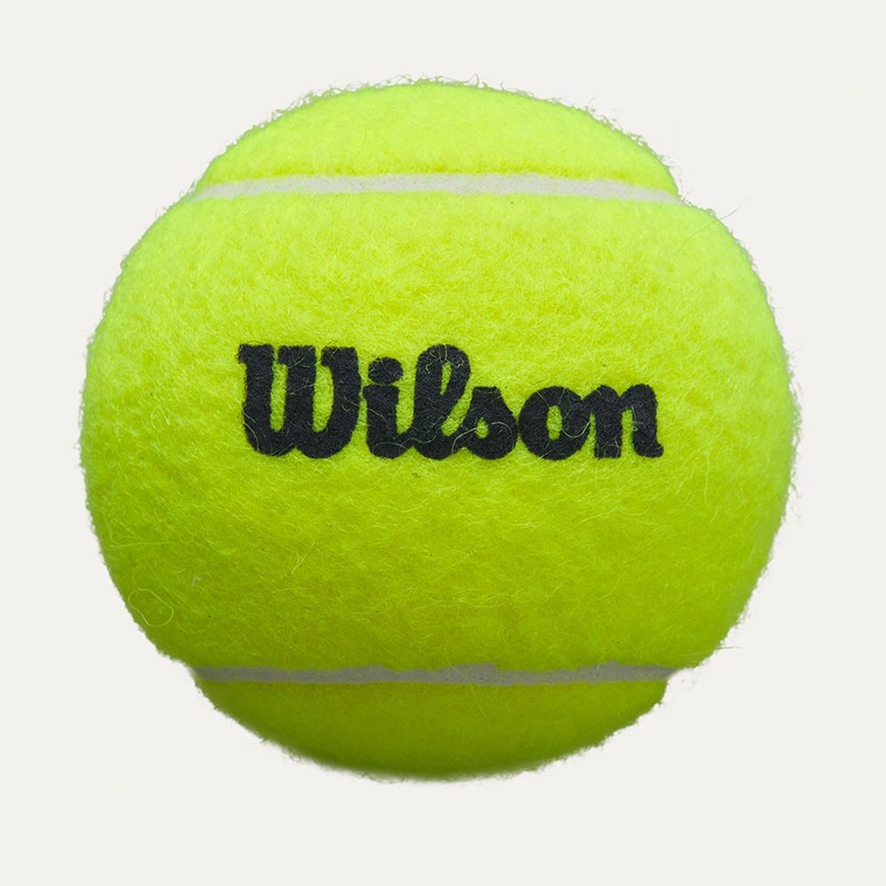 Мяч для падела Wilson Premier Padel, WR8908401001, уп.3 шт, войлок, нат.резина,желтый