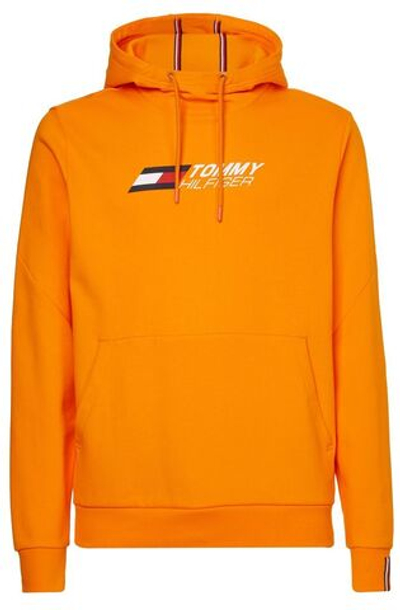 Куртка теннисная Tommy Hilfiger Essentials Hoody - Orange