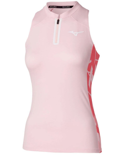 Женский топ теннисный Mizuno Daybreakers Printed - barely pink