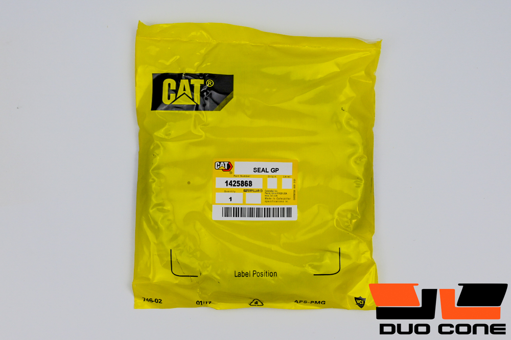 Сальник коленвала передний 142-5868 (1425868) двигателя Caterpillar-1