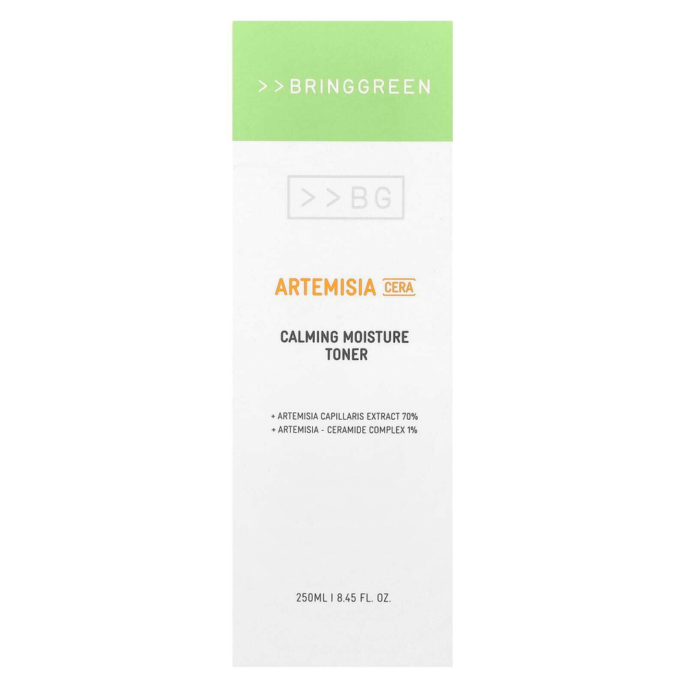 Bringgreen, Artemisia Cera, успокаивающий и увлажняющий тонер, 250 мл (8,45 жидк. унции)