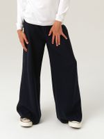 Брюки широкие для девочки AT991 синий