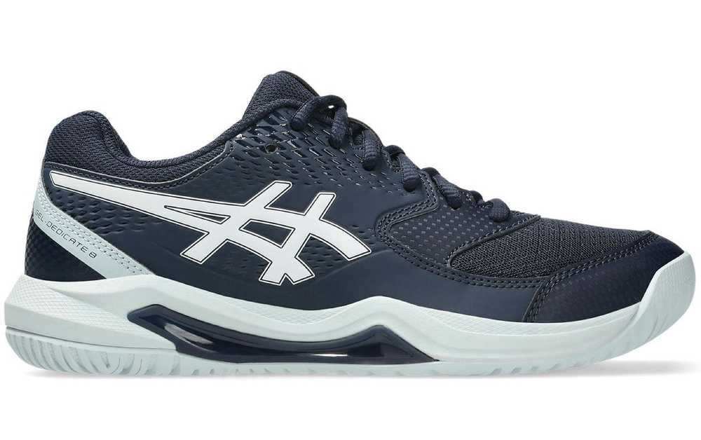 Женские теннисные кроссовки Asics Gel-Dedicate 8 - midnight/white