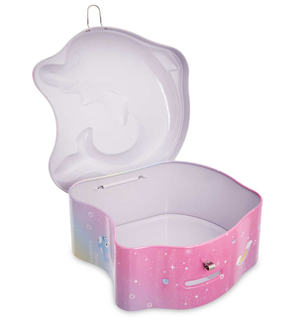 BX- 63/2 Метал. копилка «Дельфин»