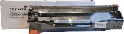 Картридж WBox, аналог HP CF283X, Canon 737 для HP M125/M127/M201/M202/M225, Canon MF (2.2K)