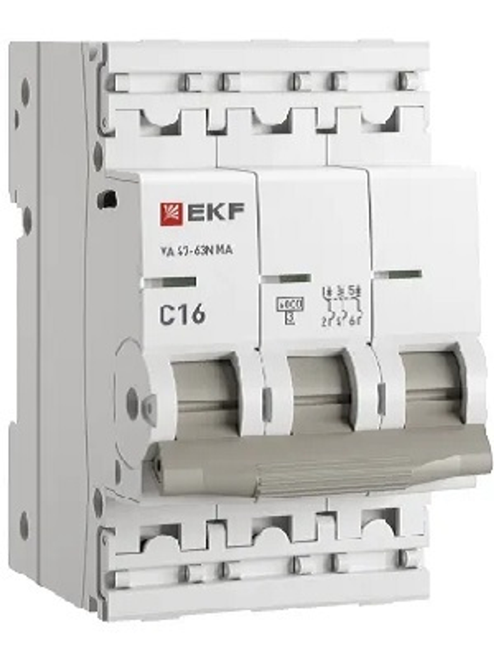 Автоматический выключатель  EKF M63MA6316C