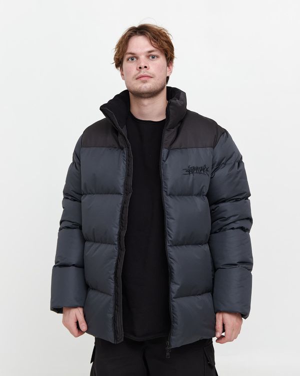 Пуховик AW24 Downjacket Combo серый - фото 2