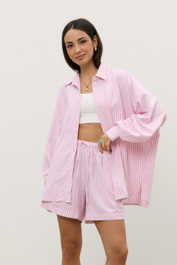 Рубашка PINK STRIPE