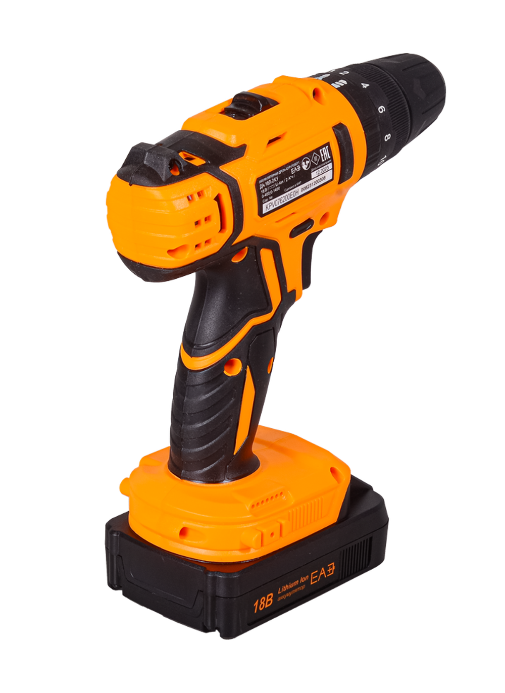 Дрель-шуруповерт Вихрь ДА-18Л-2КУ