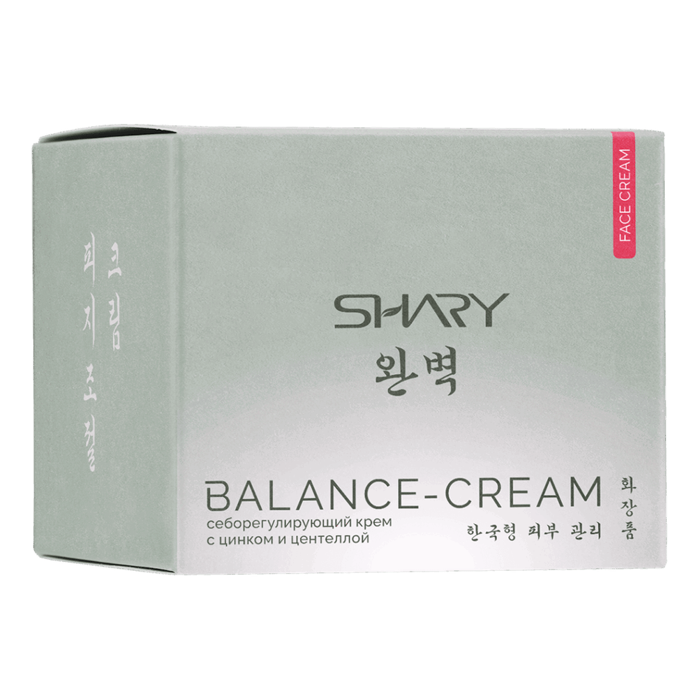 Крем с цинком и центеллой Shary Balance face cream, 50 мл