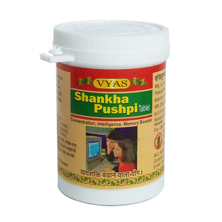 Шанкхапушпи Вьяс (ShankhaPushpi Vyas), 100 таблеток