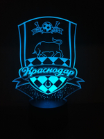 3Д-светильник "ФК Краснодар"