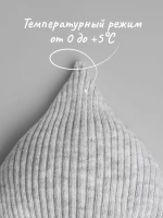 Чепчик детский вязаный на завязках