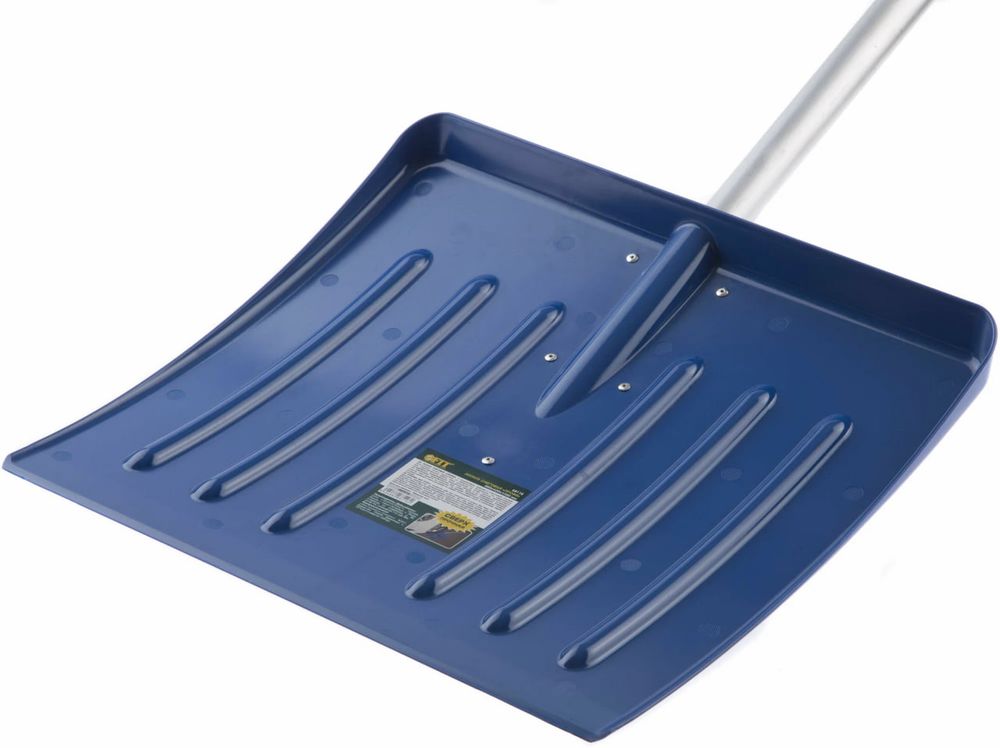 68118 Лопата для уборки снега Профи поликарбонатная, алюминиевый черенок , 460х420х1350мм