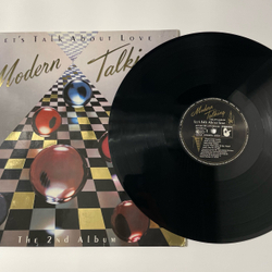Винтажная виниловая пластинка LP Modern Talking, Let's Talk About Love (The 2nd Album) (Германия 1985)