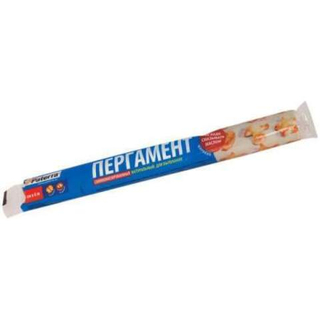 Пергамент силиконизированный д/выпек.38см*6м белый Paterra