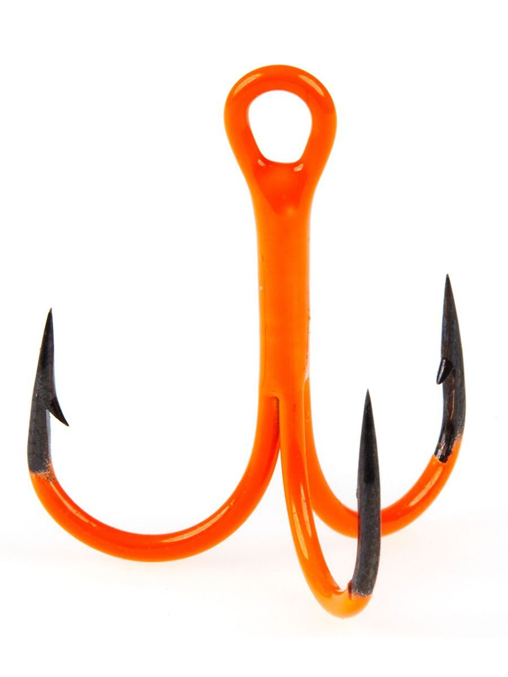 Крючки-тройники Lucky John Orange UV LJH201 размер K03 (упк.4шт.)