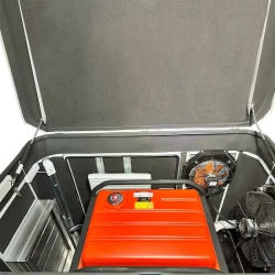 A-iPower A7000EAX бензиновый генератор в кожухе 1200 RAL 7035 с блоком АВР 400В/25А (8 pin) New УТ-11184228/29109