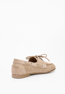 Топсайдеры // Robbie // Beige // Suede