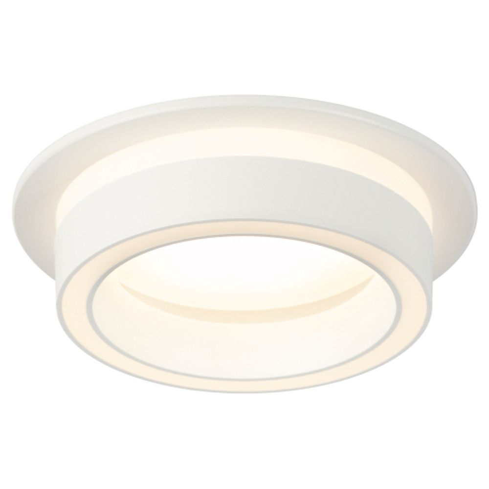 Светильник встраиваемый ЭРА DK116 WH под лампу GX53 белый | Встраиваемые светильники Для ламп GX53