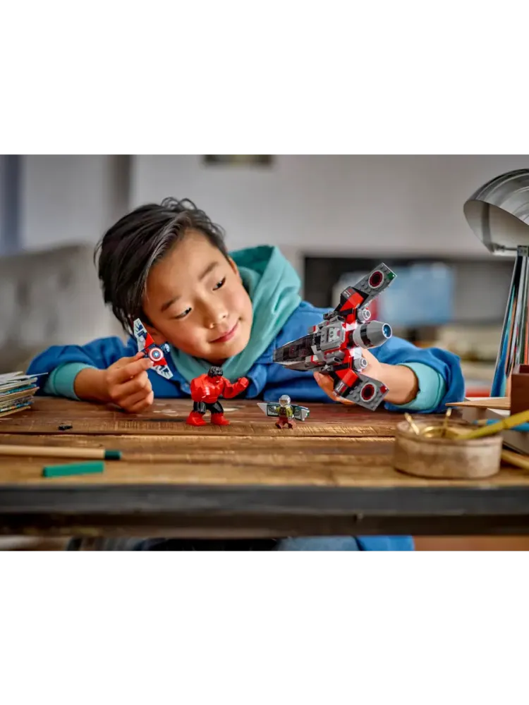 Конструктор 76292 Капитан Америка против Красного Халка